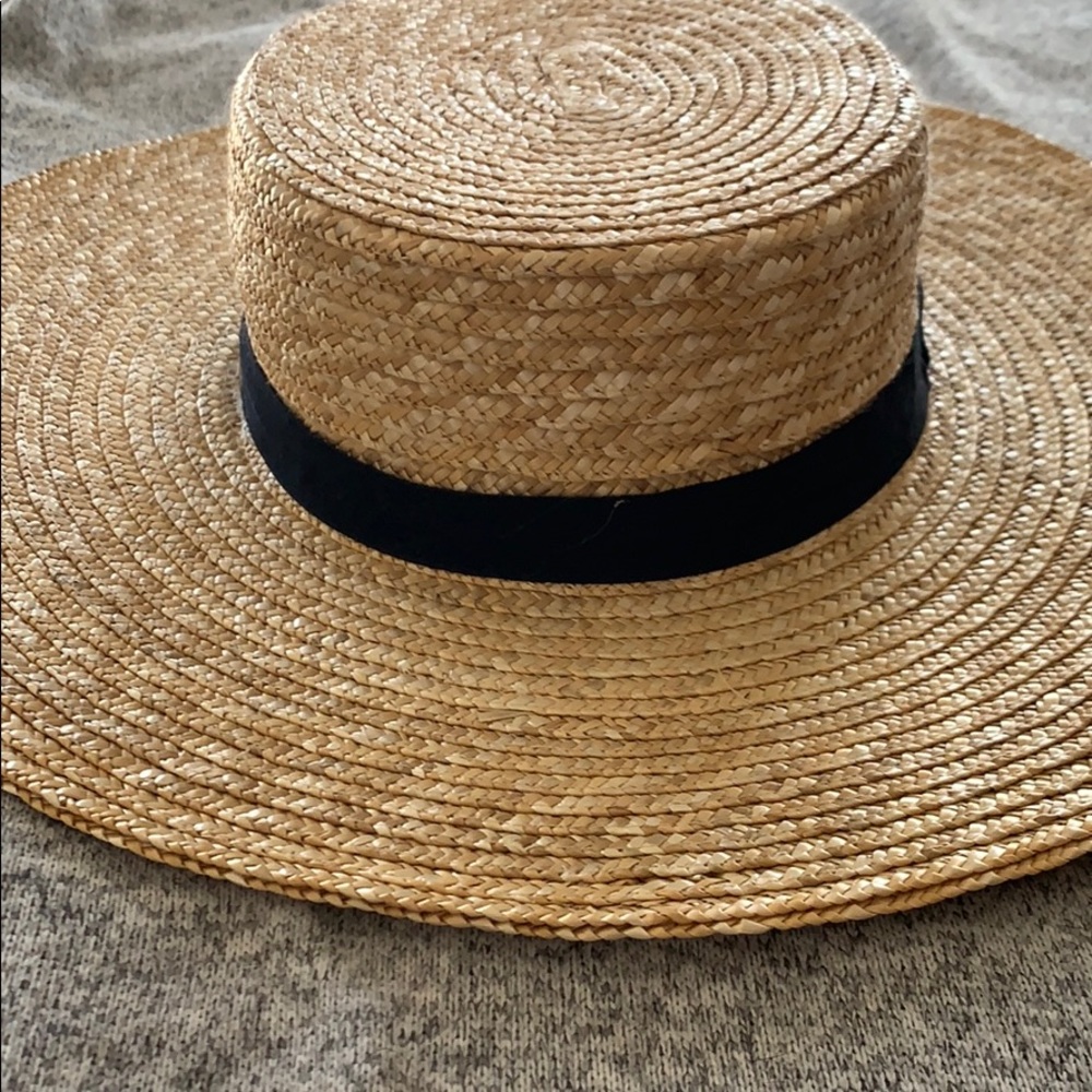 Something Navy Boater Hat